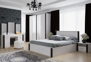 Модульная спальня Гамма-20 (SV-Мебель) Венге